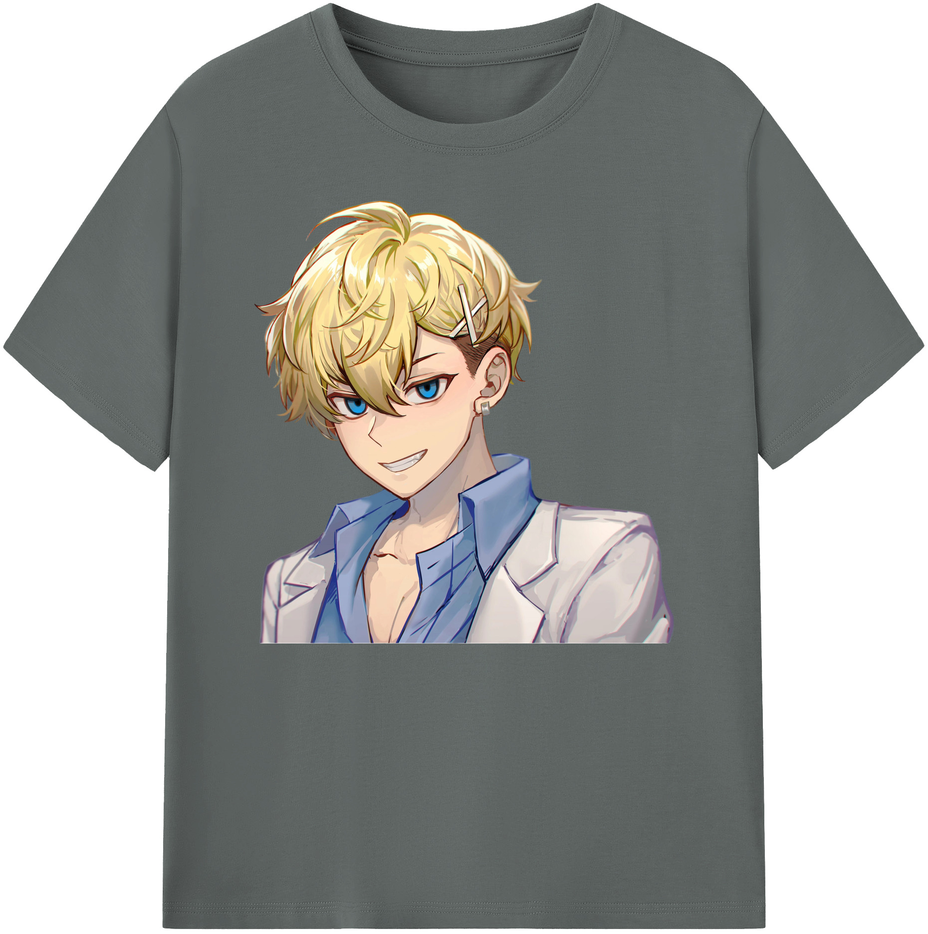 （画像用） 東京リベンジャーズ Tokyo Revengers 綿100％ メンズ半袖Tシャツ｜肌触りやわらか＆通気性